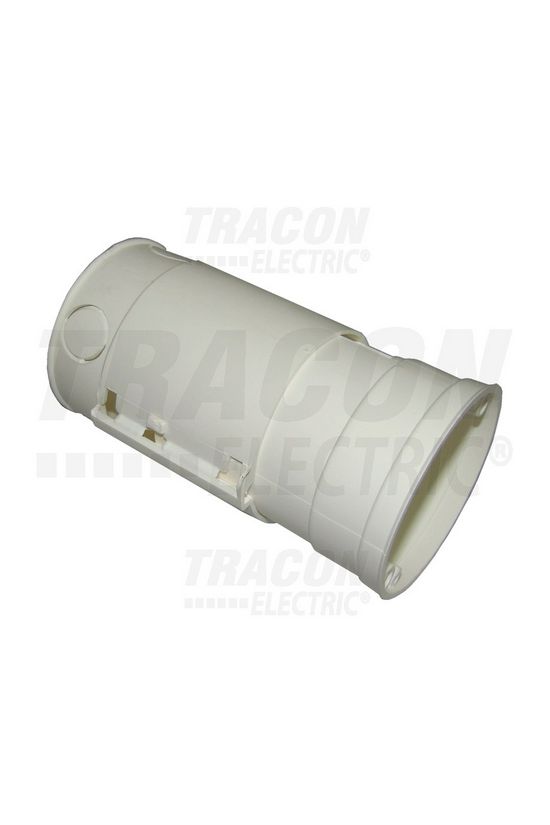 Süllyesztett szerelvénydoboz állítható hőszigetelésbe 1-es kerek 70mm-átmérő szürke TRACON - UD70