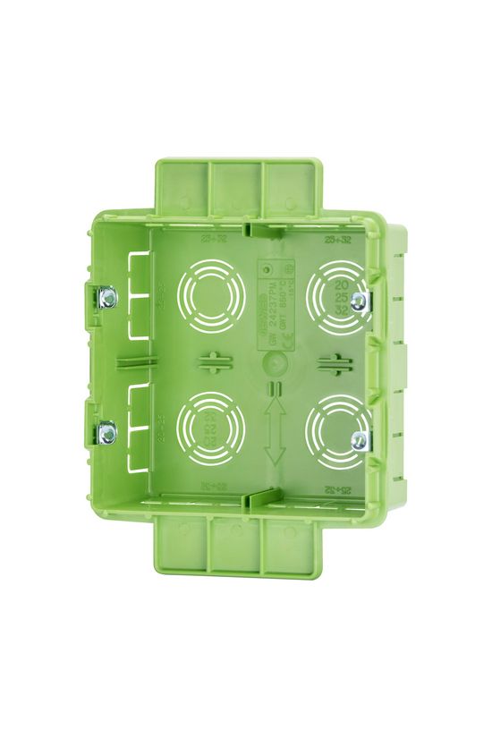 Süllyesztett szerelvénydoboz System/Chorus/Playbus-hoz (IT) 2-es System/Chorus/Playbus GEWISS - GW24237PM