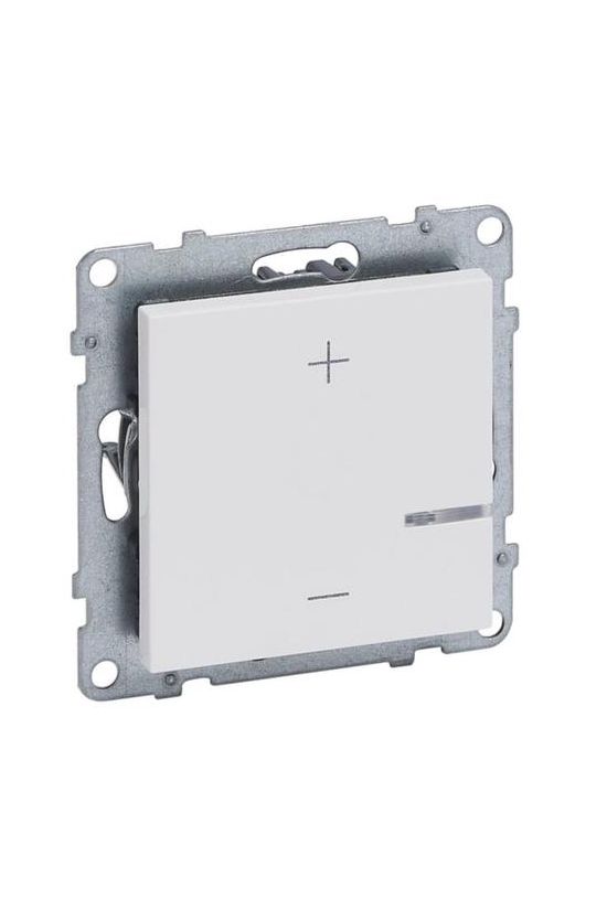 Suno fényerőszabályzó nyomógombos betét közp. fedéllel nyomógomb fehér 3-125W LEGRAND - 721178A