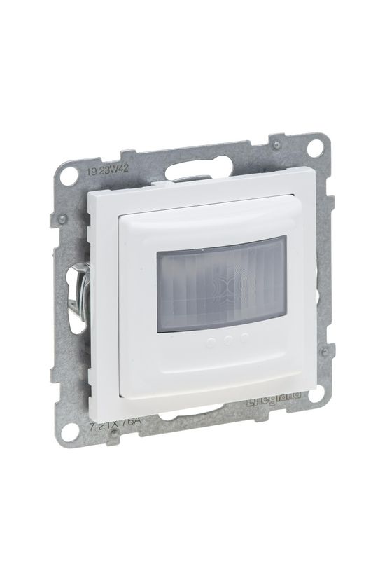 Suno mozgásérzékelős kapcsoló falba keret nélkül 2-vez. 170° PIR 8m-érzékelésátmérő 150W LEGRAND - 721176A