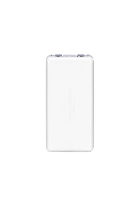 System biztosítóaljzat moduláris 1M fehér 6.3x32mm 16A 250V AC előlapba GEWISS - GW20401