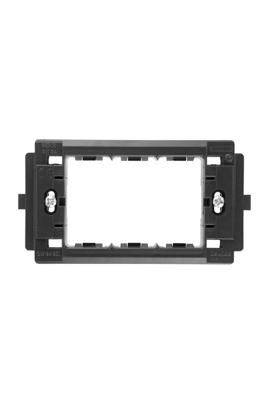 System/Virna szerelőkeret (IT) süllyesztett vízszintes 3M/vízsz. csavar GEWISS - GW24201