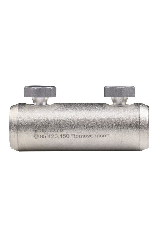 Toldóhüvely szigeteletlen M17-szakadófejes 309A 2-csavaros 35-150mm2-aluRM 35-150mm2-aluRE TRACON - AT35-150CS