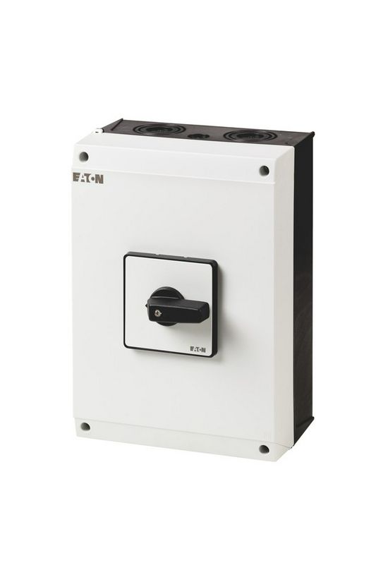 Szakaszoló be-ki kapcsoló 100A 3P 37kW/400VAC-3 ráépíthető tokozott fekete P3-100/I5 EATON - 207381