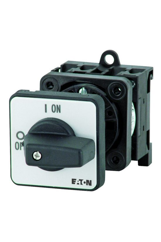 Szakaszoló be-ki kapcsoló 25A 3P 7.5kW/400VAC-3 sorolható fix fekete P1-25/IVS EATON - 052962