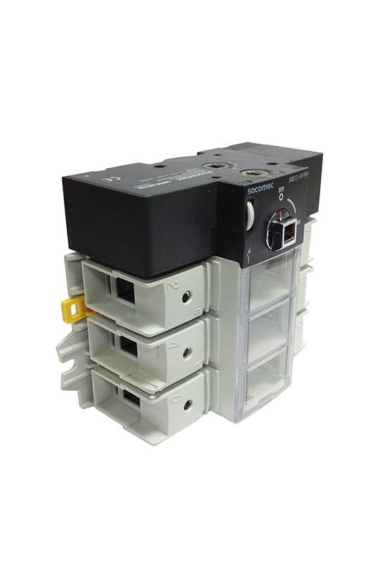 Szakaszoló be-ki kapcsoló alapkészülék 160A 3P ráépíthető sorolható fix Sirco MV SOCOMEC - 22003016