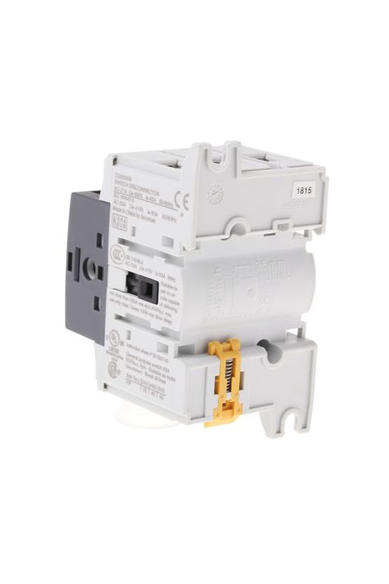 Szakaszoló be-ki kapcsoló alapkészülék 63A 3P ráépíthető sorolható fix Sirco M2 SOCOMEC - 22003006