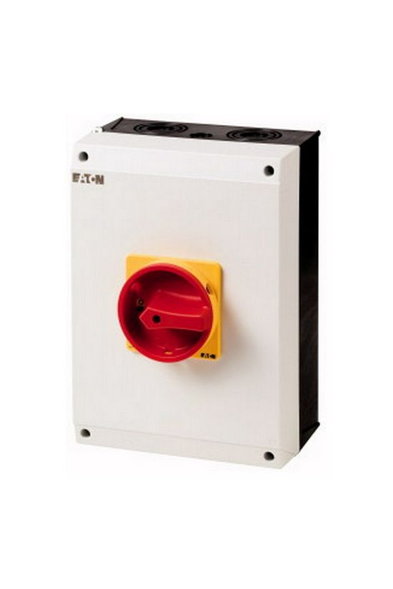 Szakaszoló fő- és vészkapcsoló 100A 3P 37kW/400VAC-3 ráépíthető tokozott P3-100/I5/SVB EATON - 207373