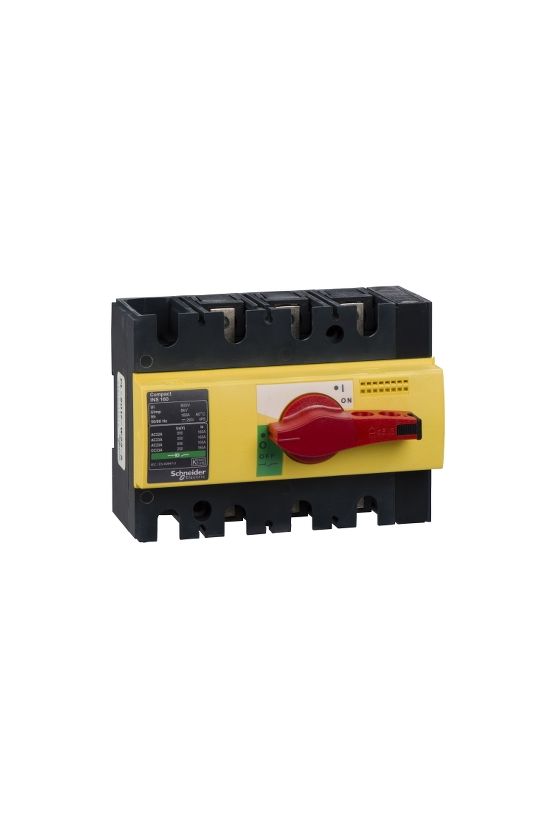 Szakaszoló fő- és vészkapcsoló 160A 690V 3P ráépíthető beépíthető sorolható INS160160 Schneider - 28928