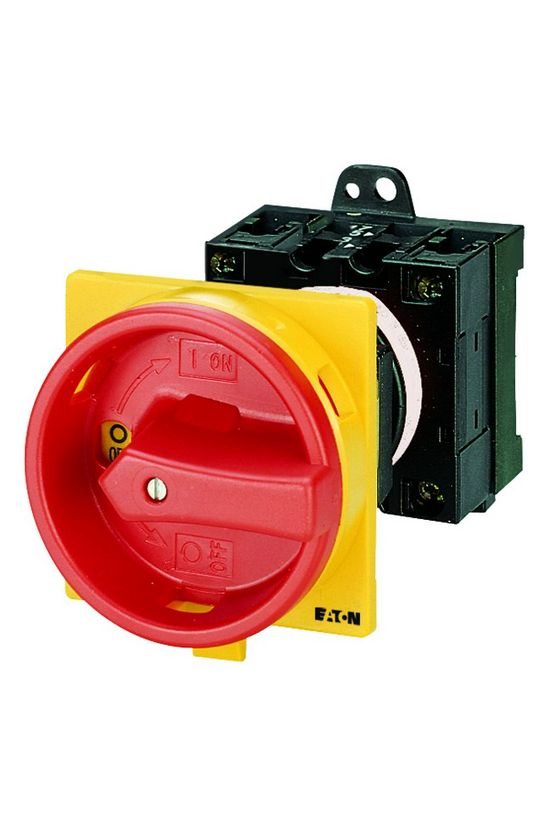 Szakaszoló fő- és vészkapcsoló 20A 3P 5.5kW/400VAC-3 ráépíthető közéépíthető T0-2-1/V/SVB EATON - 043619