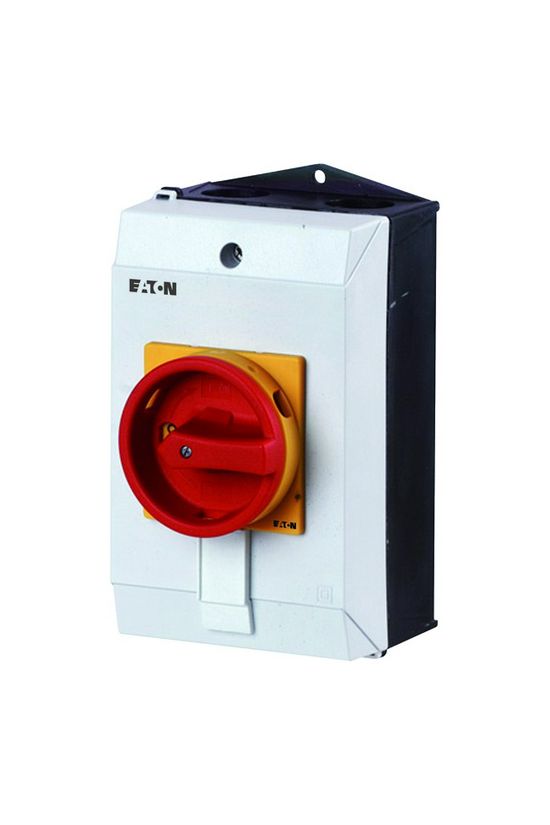 Szakaszoló fő- és vészkapcsoló 25A 3P 7.5kW/400VAC-3 ráépíthető tokozott P1-25/I2/SVB/HI11 EATON - 207297