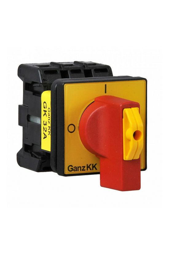 Szakaszoló fő- és vészkapcsoló 32A 3P 690V beépíthető fix zárható GK32A-T203/04E Ganz KK - 610-0322-306