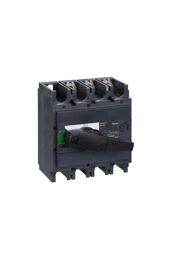 Szakaszoló főkapcsoló 400A 0-690V 3P ráépíthető beépíthető előlapi központos INS400400 Schneider - 31110