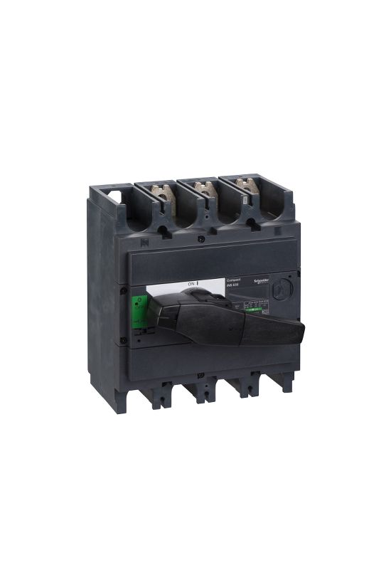 Szakaszoló főkapcsoló 630A 0-690V 3P ráépíthető beépíthető előlapi központos INS630630 Schneider - 31114