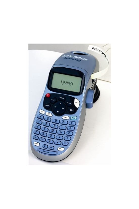 Szalagnyomtató 12mm-szalaghoz elektronikus címkefeliratozó hőnyomtató LetraTag LT-100H DYMO - S0884010 (19757)