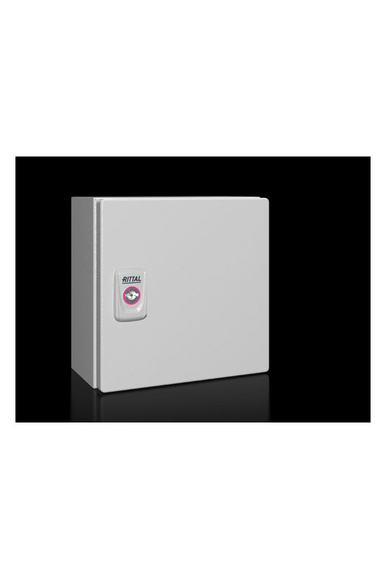 Szekrény E-Box falonkívüli 200mm x 200mm x 120mm acél IP66 tömszelence KX 1549.000 Rittal - 1549000