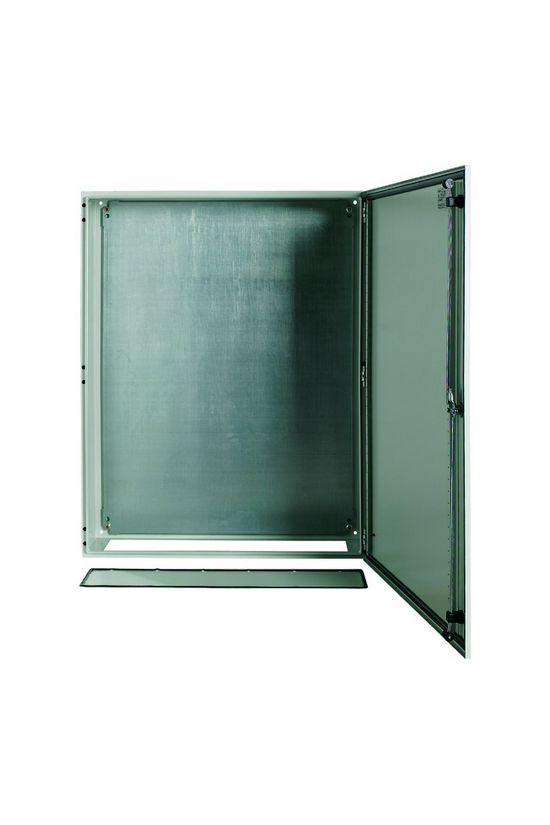 Szekrény fali sorolható acél szerelőlappal 1000mm 800mmx 250mmx IP66 szürke CS-108/250 EATON - 111714