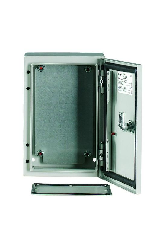 Szekrény fali sorolható acél szerelőlappal 300mm 200mmx 150mmx IP66 szürke CS-32/150 EATON - 111647