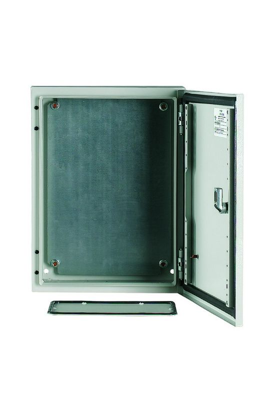 Szekrény fali sorolható acél szerelőlappal 400mm 300mmx 150mmx IP66 szürke CS-43/150 EATON - 111681