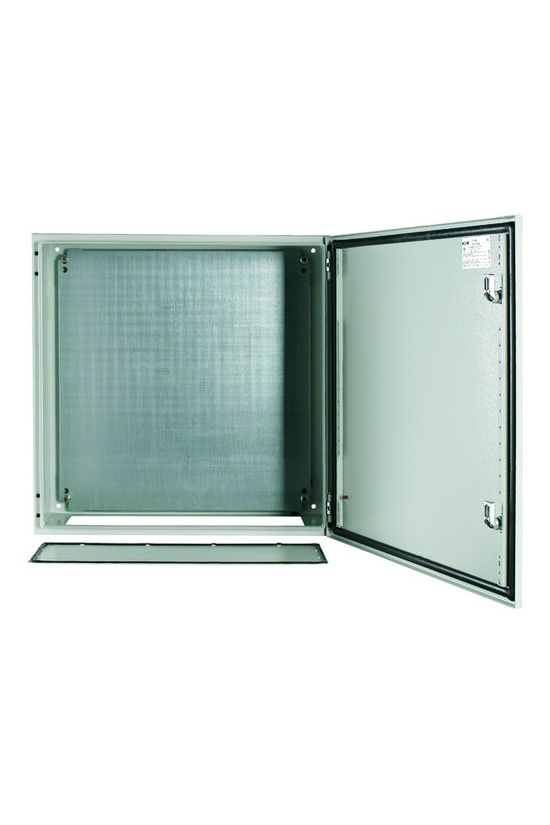 Szekrény fali sorolható acél szerelőlappal 600mm 600mmx 250mmx IP66 szürke CS-66/250 EATON - 111699