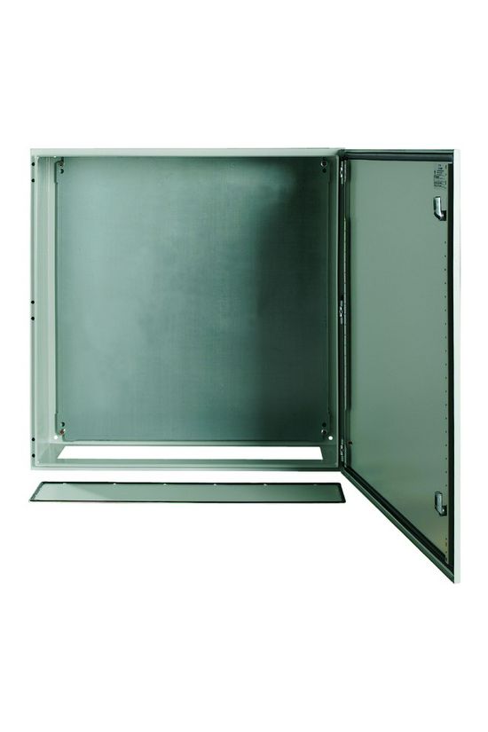 Szekrény fali sorolható acél szerelőlappal 800mm 800mmx 300mmx IP66 szürke CS-88/300 EATON - 111710