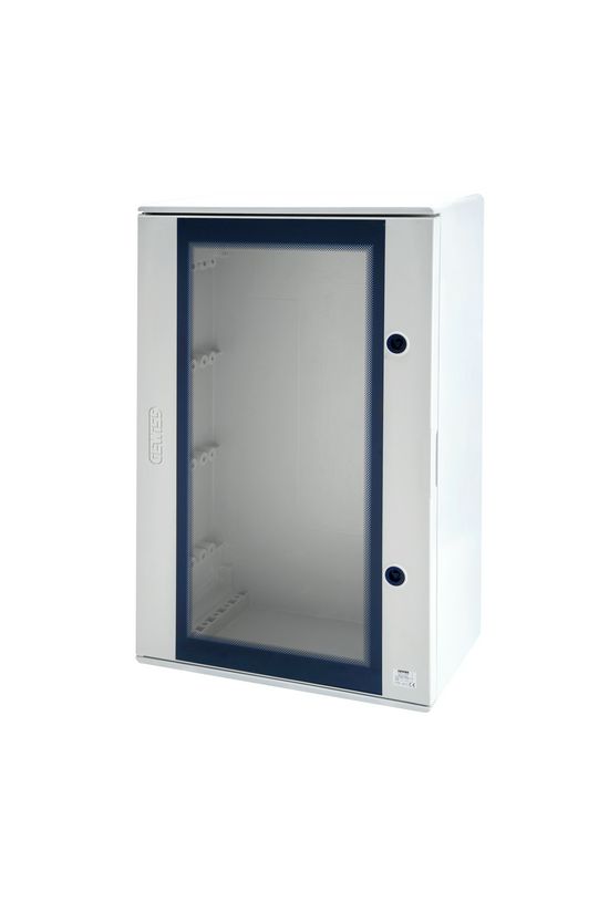 Szekrény fali szerelőlemez nélkül műanyag 649mm x 406mm x 200mm IP66 szürke sorolható 46QP GEWISS - GW46204F