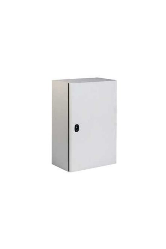 Szekrény fali teli ajtós acél 1200mm 800mmx 300mmx IP66 szürke Spacial S3D Schneider - NSYS3D12830