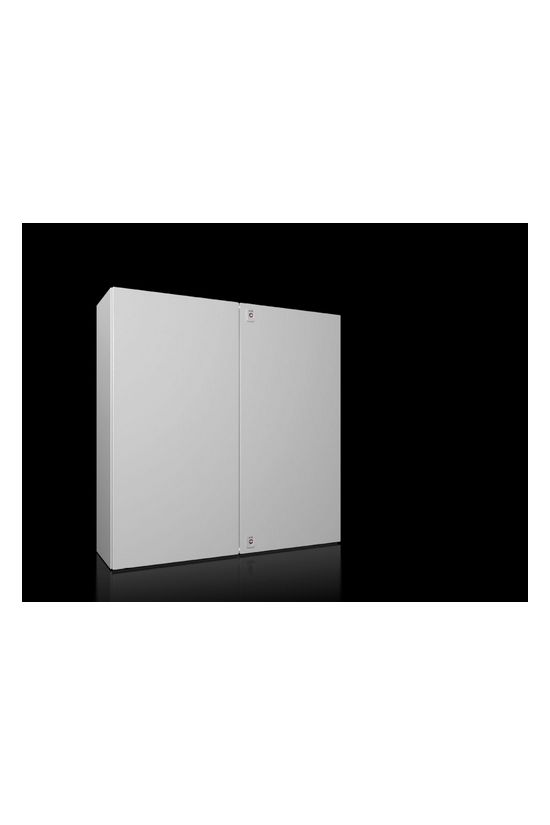 Szekrény fali teli ajtós acél szerelőlappal 1000mm x 1000mm x 300mm IP55 AX 1110.000 Rittal - 1110000