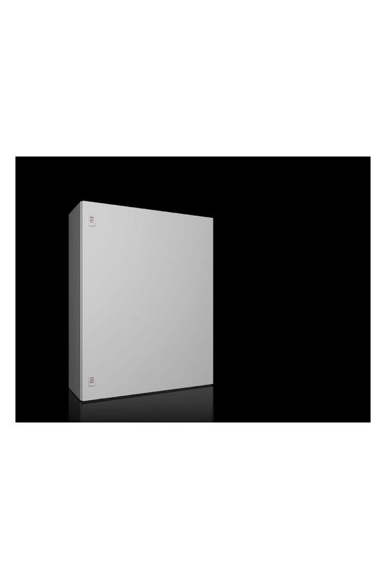 Szekrény fali teli ajtós acél szerelőlappal 1000mm x 800mm x 300mm IP66 AX 1180.000 Rittal - 1180000