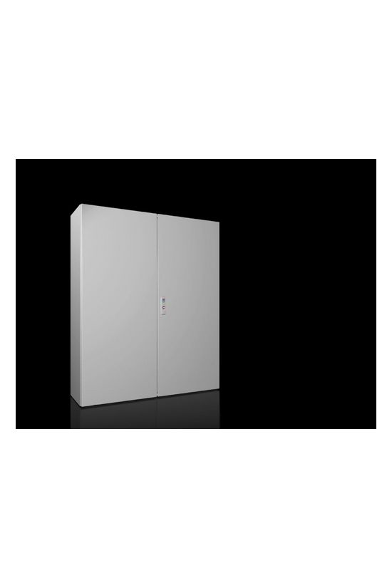 Szekrény fali teli ajtós acél szerelőlappal 1200mm x 1000mm x 300mm IP55 AX 1213.000 Rittal - 1213000