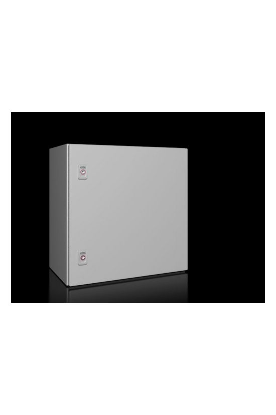 Szekrény fali teli ajtós acél szerelőlappal 500mm x 500mm x 300mm IP66 AX 1350.000 Rittal - 1350000