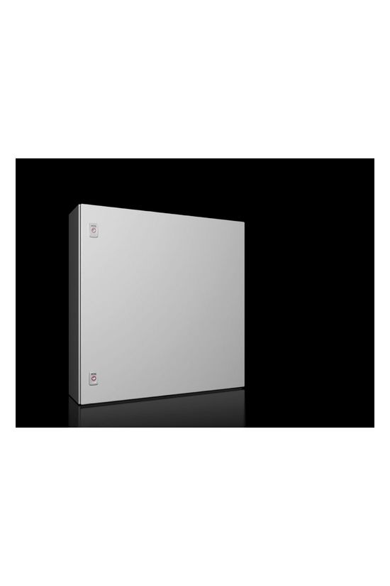 Szekrény fali teli ajtós acél szerelőlappal 760mm x 760mm x 210mm IP66 AX 1077.000 Rittal - 1077000