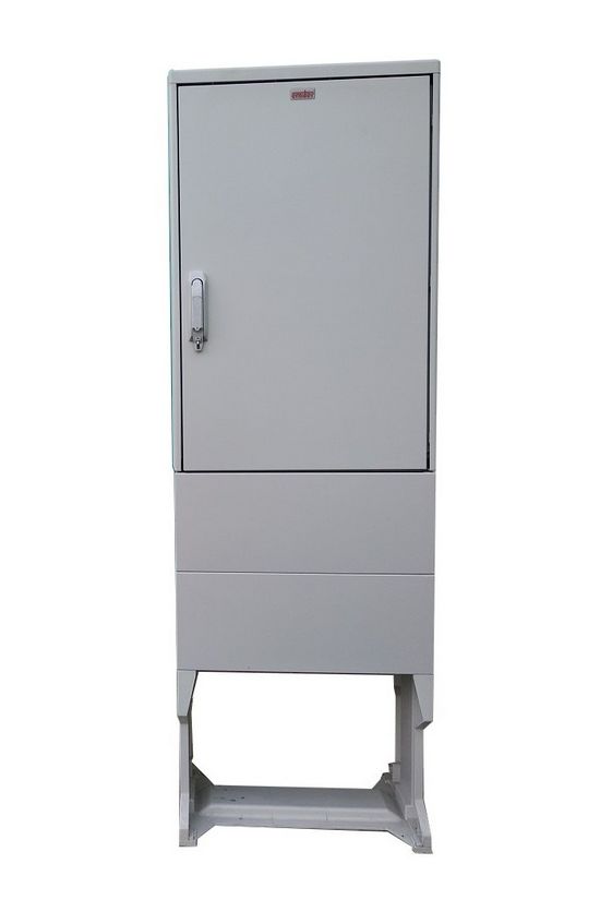 Szekrény lábazattal DIN 00 műanyag 460x922mm+láb szerelőlemez nélkül DIN Emiter - KOMPLETT00