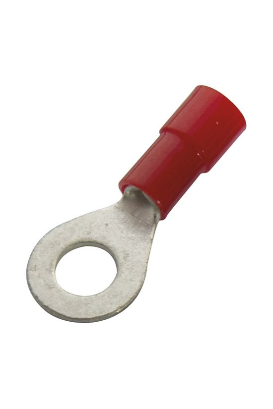 Szemes saru DIN 46237 0,5-1,5mm2 5M/csavar gyűrűs-alakú PVC piros réz ónozott PSZ5 Haupa - 260258