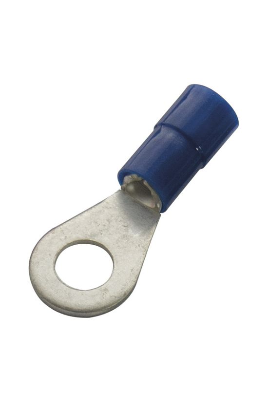 Szemes saru DIN 46237 1,5-2,5mm2 5M/csavar gyűrűs-alakú PVC kék réz ónozott KSZ5 Haupa - 260272