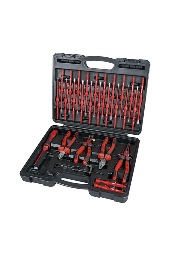 Szerszámkoffer 1000V-os szerszámokkal, cserélhető pengerendszer 30-darabos VarioPro Haupa - 102052