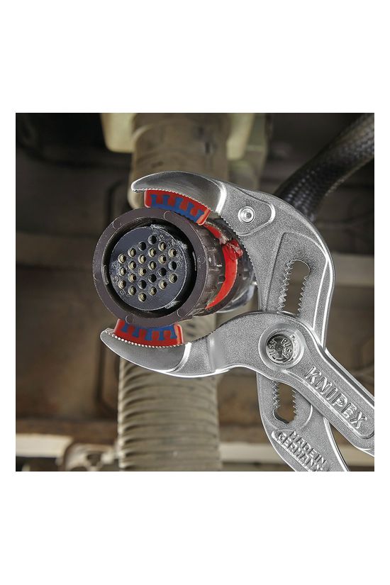 Szifon- és konnektorfogó max.d75mm-befogás piros falsemm-nyitás 250mm KNIPEX - 8113250