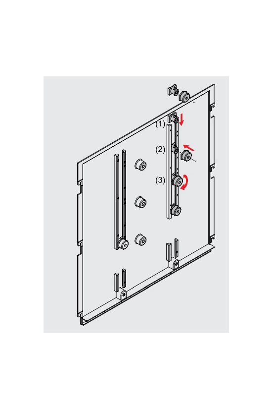 Szigetelőbak csúsztatható 1P DCE IZO 10 (DIN) Z.U.P. Emiter - 9276001