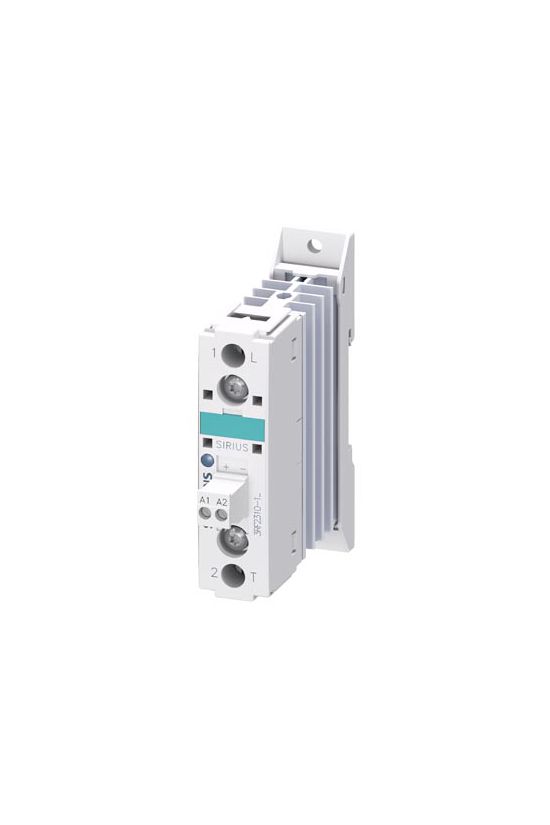 Szilárdtest kontaktor 1Z 15-24VDC csavaros 10.5A/AC-1/400V SIRIUS SIEMENS - 3RF2310-1AA04