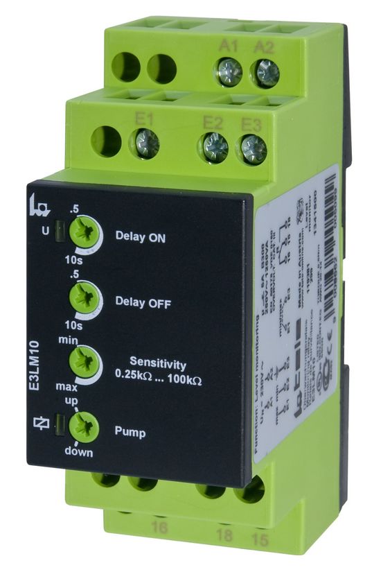 Szintkapcsoló relé vezetőképesség-elvű 1z 230V50Hz 230VDC AC Enya E3LM10 Tele-Haase - 1341500