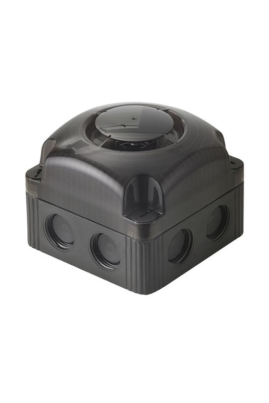 Sziréna 8-hangú 24V DC 0.12A 105dB fekete-ház műanyag IP66 WERMA - 15300055