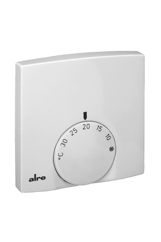 Szobatermosztát analóg komplett 5-30°C 1v 2A 230V falonkívüli fehér RTBSB-201.010 ALRE - MA300200