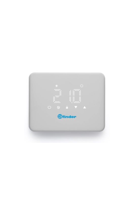 Szobatermosztát digitális 2xAA1,5V-elemes komplett 5-37°C 1v 5A 250V falonkívüli BLISS 1T.91 FINDER - 1T9190030000