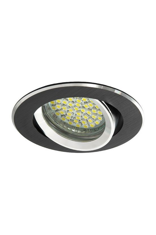 Szpot lámpatest álmennyezetbe MR16 1x 50W 12V AC/DC GX5.3 fekete-ház IP20 GWEN CT-DTO50-B KANLUX - 18531