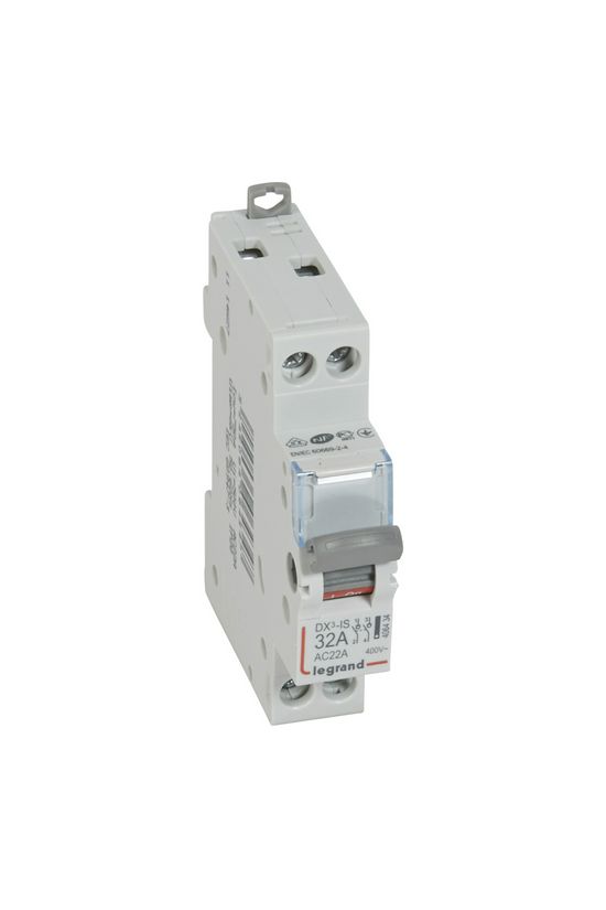 Terhelés be-ki kapcsoló 2-pólus 32A sorolható DX3-I LEGRAND - 406434