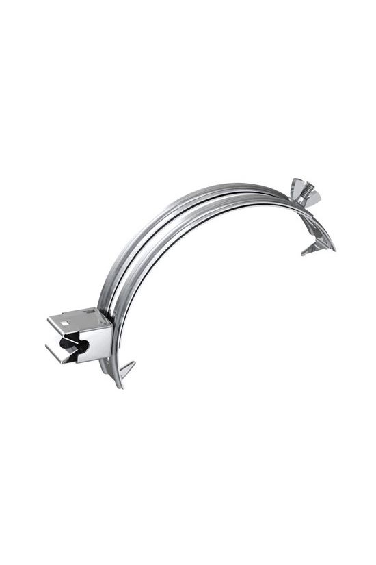 Tető-vezetéktartó kúpcserépre Niro-B Rd10 nemesacél V2A bepattintós bilincs VI J.PRÖPSTER - 111136 R