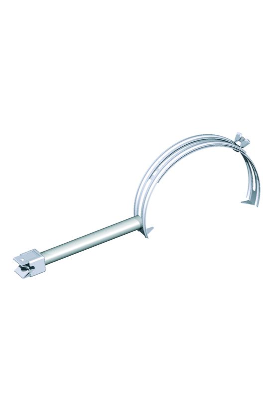 Tető-vezetéktartó kúpcserépre Niro Rd8 nemesacél V2A bepattintós bilincs VI J.PRÖPSTER - 111180