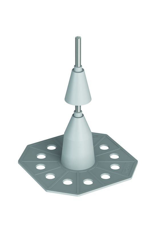 Tetőátvezetés Rd8-10-16 PVC tömítőhüvellyel 150x150mm VI J.PRÖPSTER - 111598