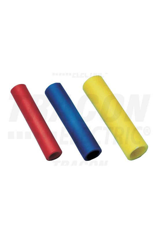 Toldóhüvely szigetelt PVC szigeteléssel 2,5mm2 hosszú réz ónozott kék KTH TRACON