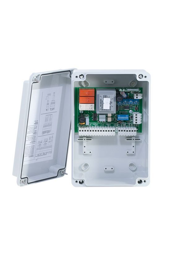 Tolókapu vezérlőegység 2-motoros 433MHz univerzális rádiós vevővel  ECO-2 OVERGATE